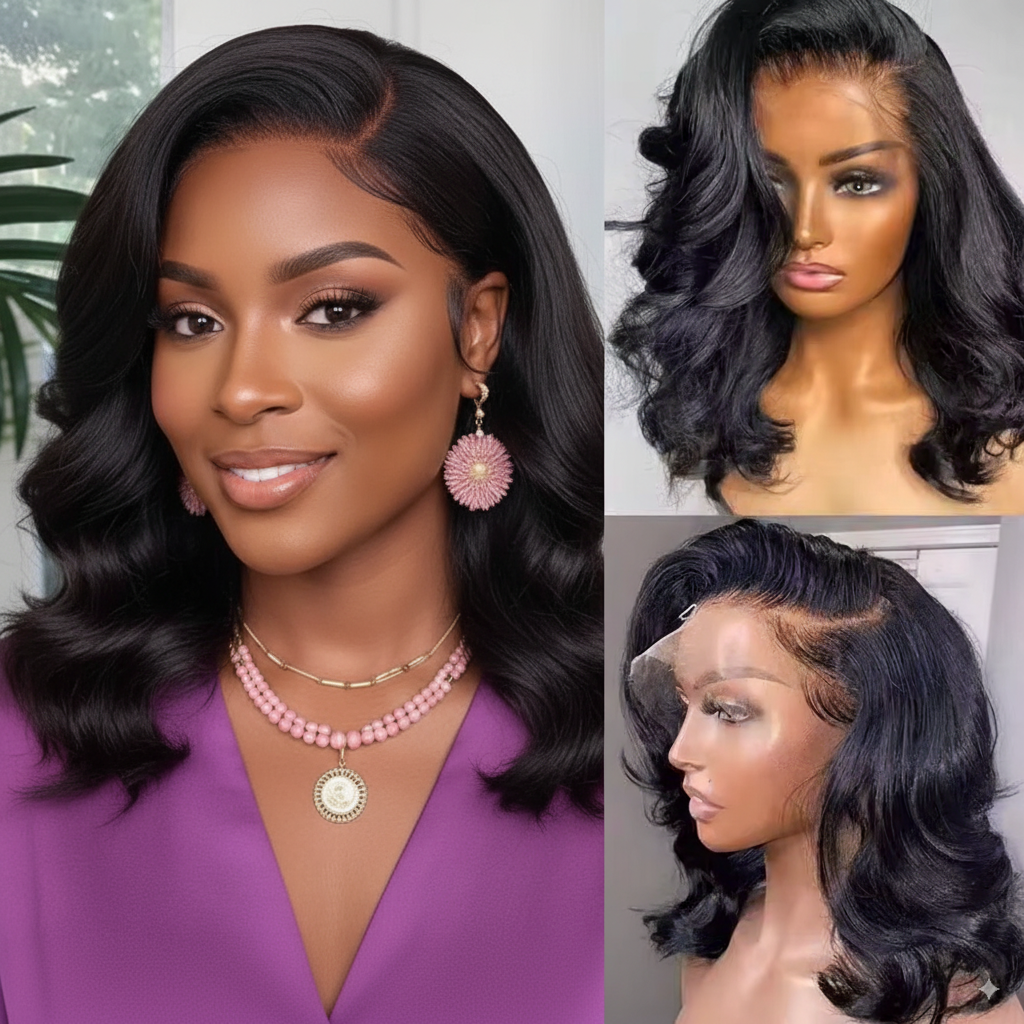 Transparent 8A Malaysian Body Wave Lace Frontal Human Hair Wig Transparent 8A Malaysian Body Wave Lace Frontal Human Hair Wig