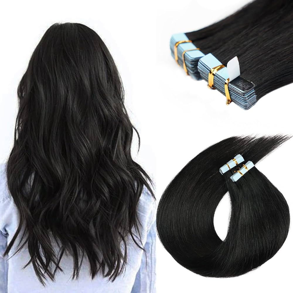 9A Straight Tape-In Human Hair Extension Natural 9A Straight Tape-In Human Hair Extension Natural