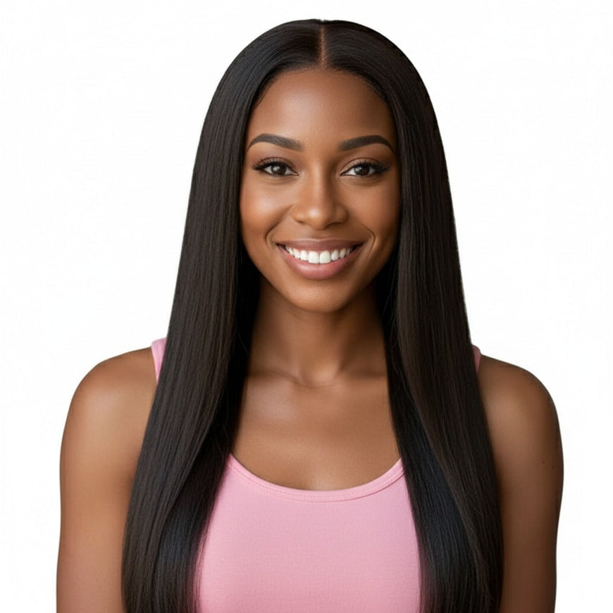 Brazilian Straight 100% Human Hair Bundle - 9A