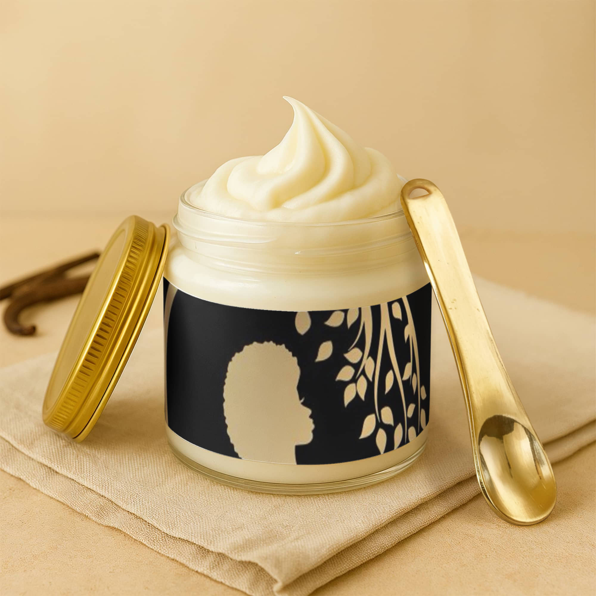 Whipped Grass-Fed Tallow Balm with Vanilla Bean