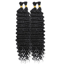 Deep Wave Braiding Hair - 100% virgin human hair - #1